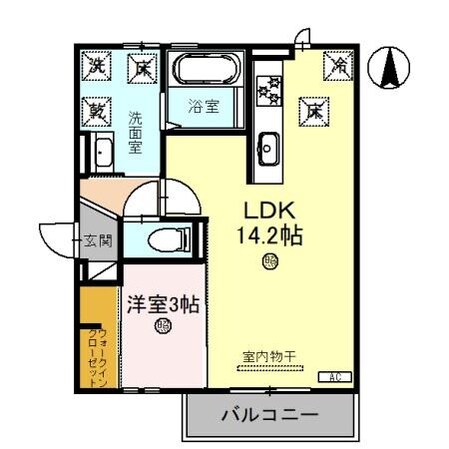 D-ROOM W・Hの物件間取画像